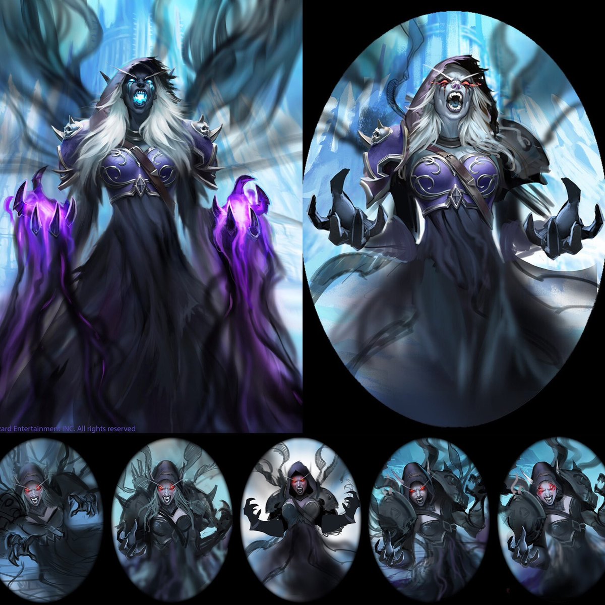 ben_heathstone's tweet photo. Sylvanas concept arts 🎨
Recently shared by artist Maria Trepalina @MariaTrepalina 
Link: https://t.co/MxlpjVCqaK
#hearthstone https://t.co/0SruH1dksd