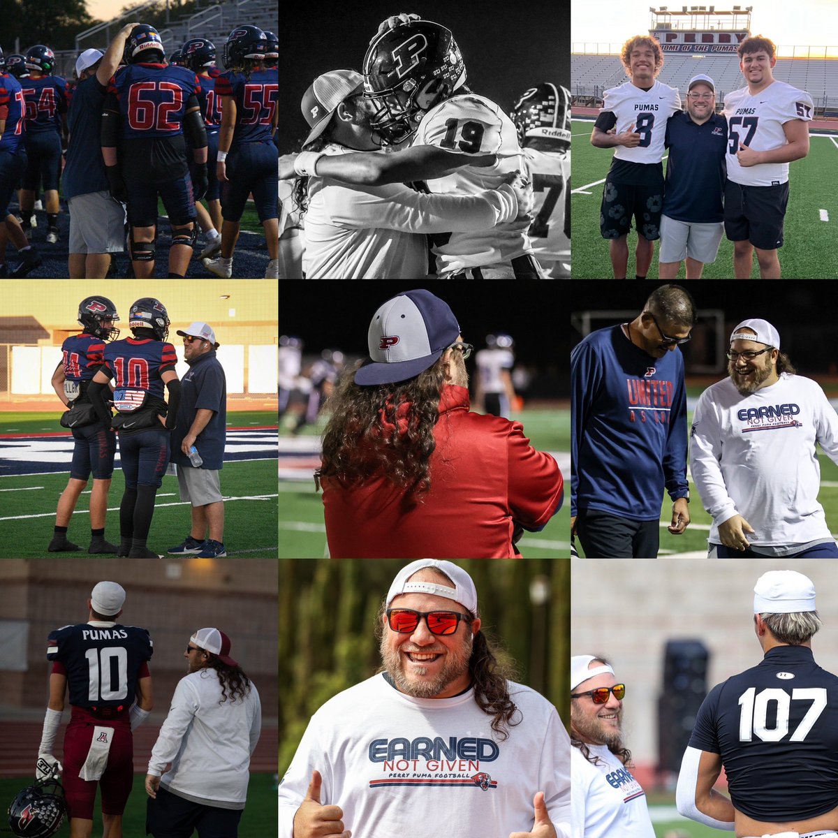 Thank you <a href="/perry_pumas/">Perry High Athletics</a> <a href="/perrypumas/">Perry High Football</a> <a href="/PerryPumaFlag/">Perry Girls Flag Football</a> and the student body for three amazing years as a teacher (2021-2024) and as a coach (2022-2025).

After some thought and consideration, I have decided my time at Perry has come to an end. 

Full announcement listed below:

The