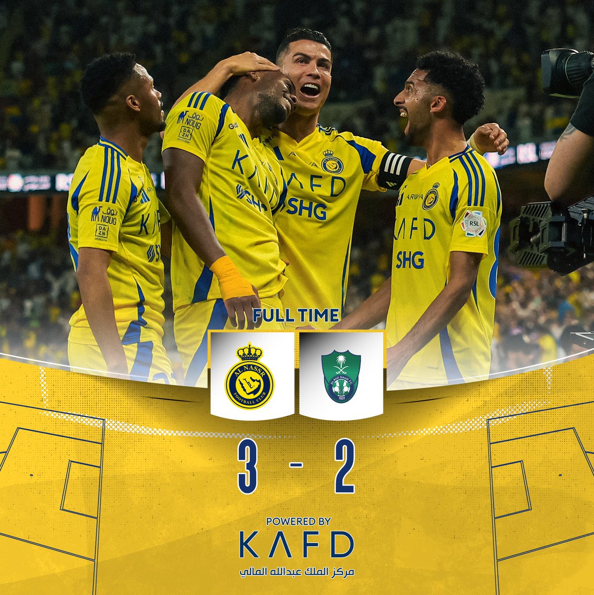 #الاهلي_النصر

مبرؤؤؤك يا نصر💛💙✋🏻