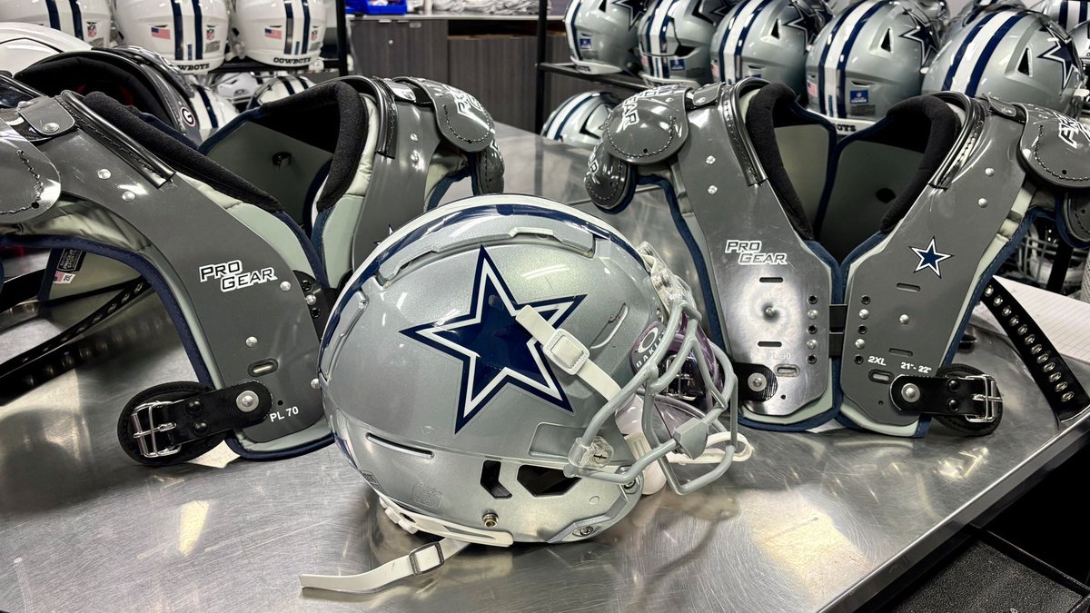 Greg Mazza had a great visit with the <a href="/dallascowboys/">Dallas Cowboys</a>!🏈🌟

These guys #KnowTheLogo!❕

<a href="/Mazza_ProSports/">greg mazza</a>
<a href="/NFL/">NFL</a>

#ProSportsCustoms #MadeInTheUSA #NFL #ProFootball #FootballEquipment #EquipmentRoom #Custom #ShoulderPads #FootballSeason #CollegeVisit #CowboysFootball