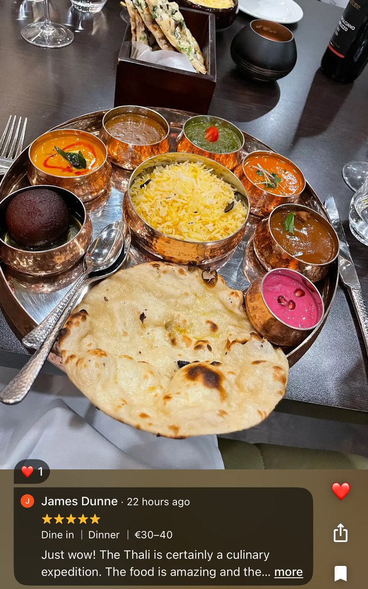 6 Tastes Non-Veg Thali : 

Review by James Dunne on Google 

maps.app.goo.gl/Ym49Ex2gsbXoHp…