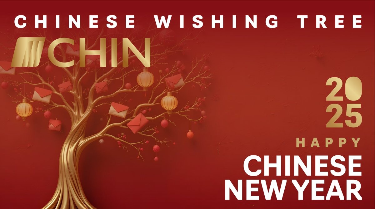 RMCHIN_INC's tweet image. As we continue celebrating the Lunar New Year, CHIN is highlighting the Chinese Wishing Tree—a tradition that has encouraged individuals to set intentions for positive change in the year ahead. 

What are your intentions for the new year?  
#CNY #WishingTree #Growth #Prosperity