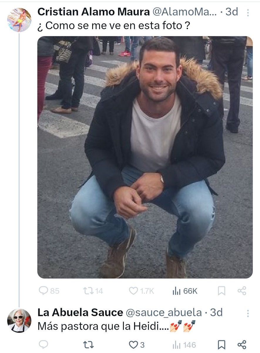 sauce_abuela's tweet photo. #StateofPlay #chisme #bloqueo #abuela #opinion #chusca #QEPD
Otra inventada nadaqueverienta más a la lista...si no le gusta las opiniones para que pregunta la chusca , está plataforma no es para cualquiera, ya se los he dicho, hay que aceptar las flores y los golpes de la vida. https://t.co/L6wr9zUGvP