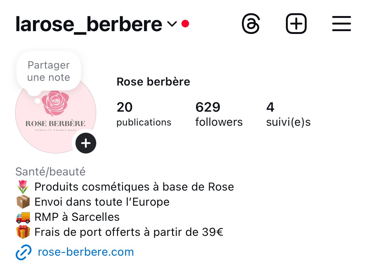 Envie de gagner nos produits à la rose 🌸 ? Participez à notre concours sur Instagram ! C’est simple, suivez les instructions et tentez votre chance pour remporter trois de nos produits 🩷
Rendez-vous vite sur notre Insta : larose_berbere 

#CONCOURS