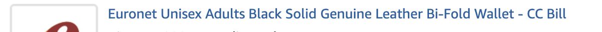 ashar_mohammed's tweet photo. @amazonIN I have paid the credit card bill but the order history shows something like "Euronet Unisex Adults Black Solid Genuine Leather Bi-Fold Wallet - CC Bill" https://t.co/GA2XwTvjda