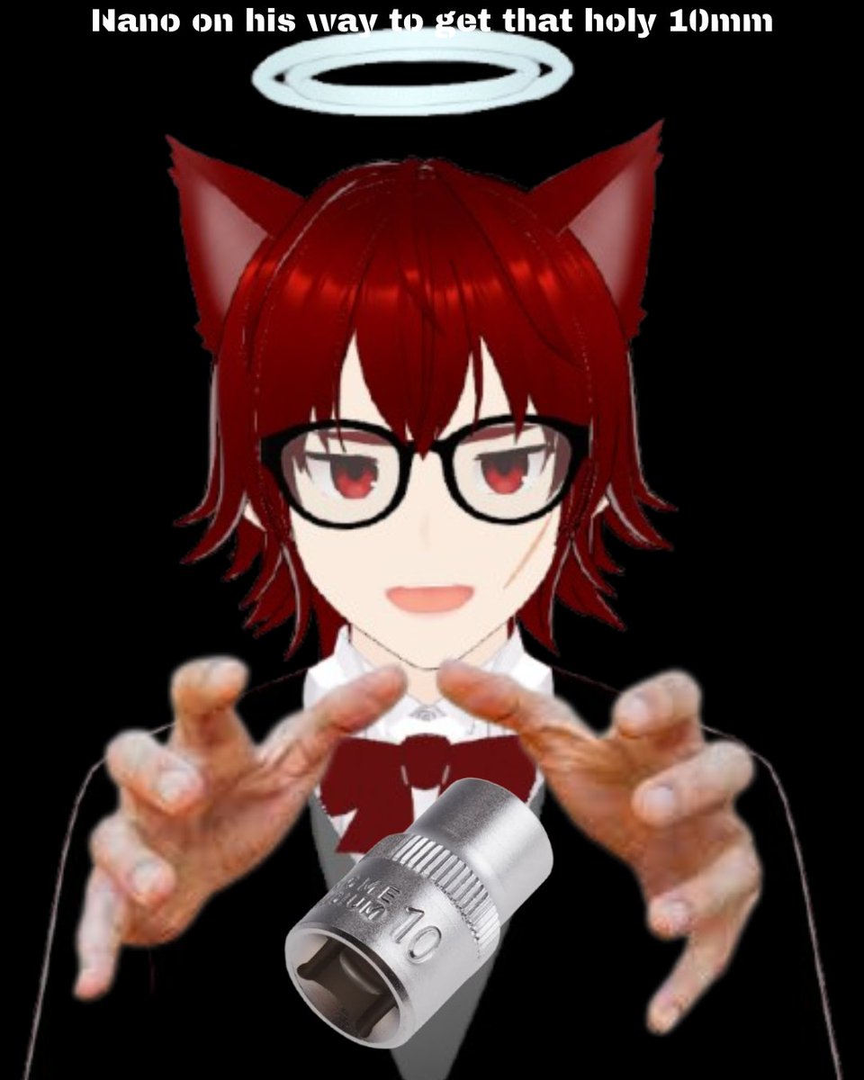 NanoSpiritboy's tweet photo. That damn 10mm will be mine someday!
#Vtuber #mechanick #10mm #carguy #carmeme https://t.co/sPRDUxAtNR