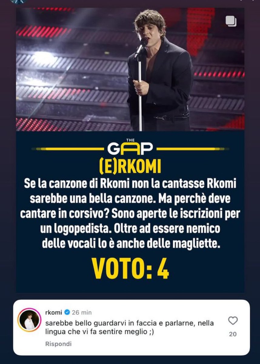 questo festival sarà ricordato x la svegliazione dei cantanti contro i giornalai