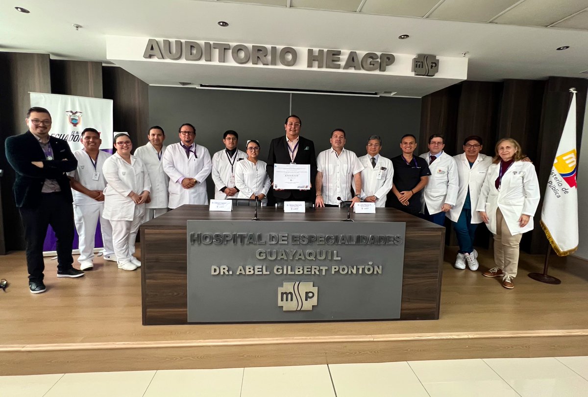 HGuayaquil's tweet photo. Este comité está integrado por un grupo de profesionales altamente capacitados y serán los encargados de velar por el cumplimiento de los derechos, integridad, seguridad y bienestar de los seres humanos participantes en investigaciones. 

#ElNuevoEcuadorResuelve https://t.co/rSDi0oOpFz