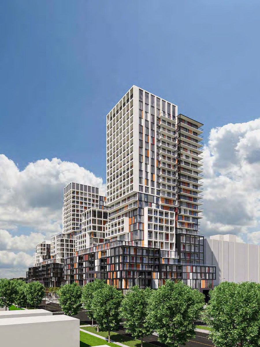 This is 1400 Victoria Park, an upcoming mixed-use development coming to Toronto's Parma Court neighbourhood from Leader Lane Developments. urbantoronto.ca/database/proje…

#Toronto #condos #realestate