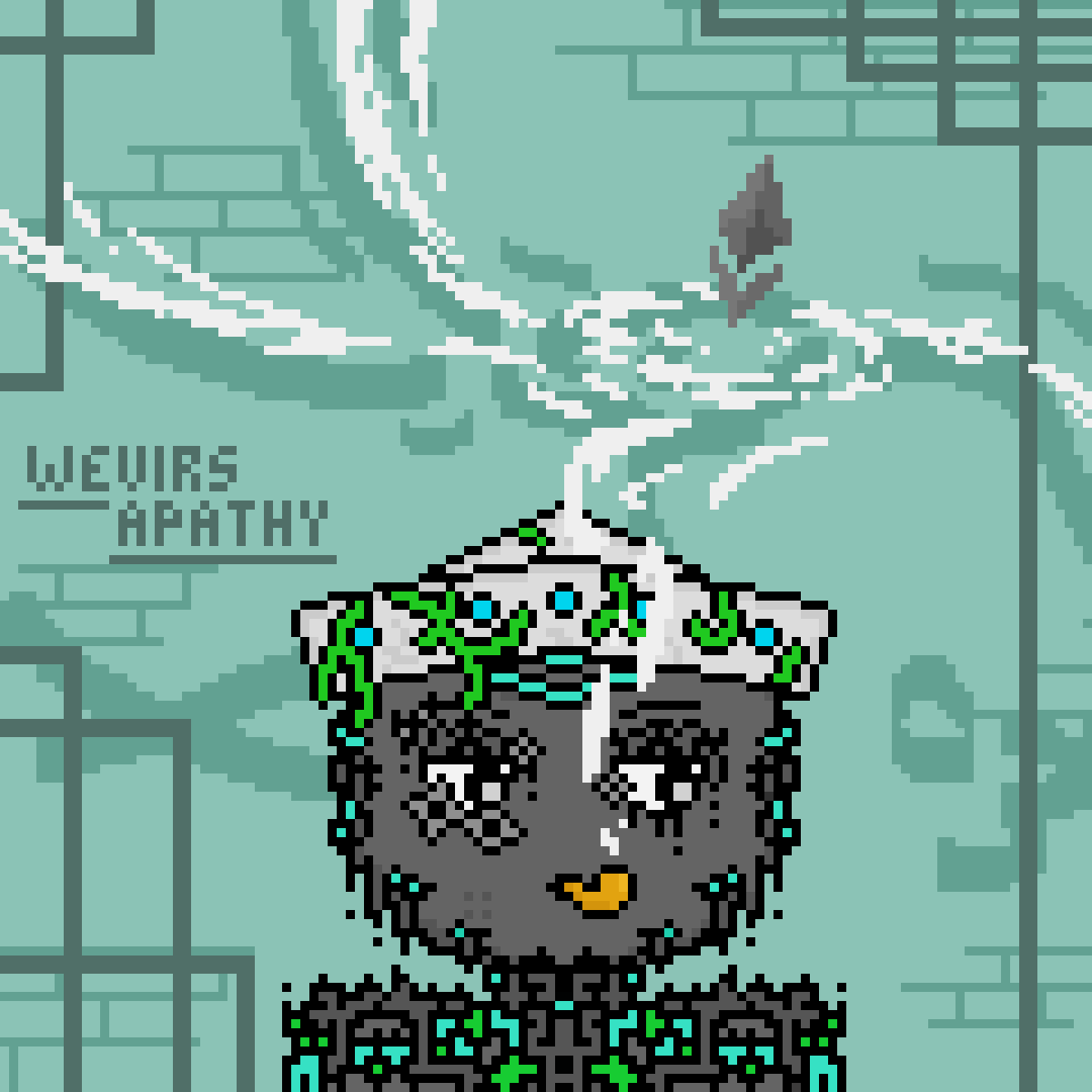 Here, to share with you a very "sensless" artistic creation, hope you like it #NFTCommunity #NFTs