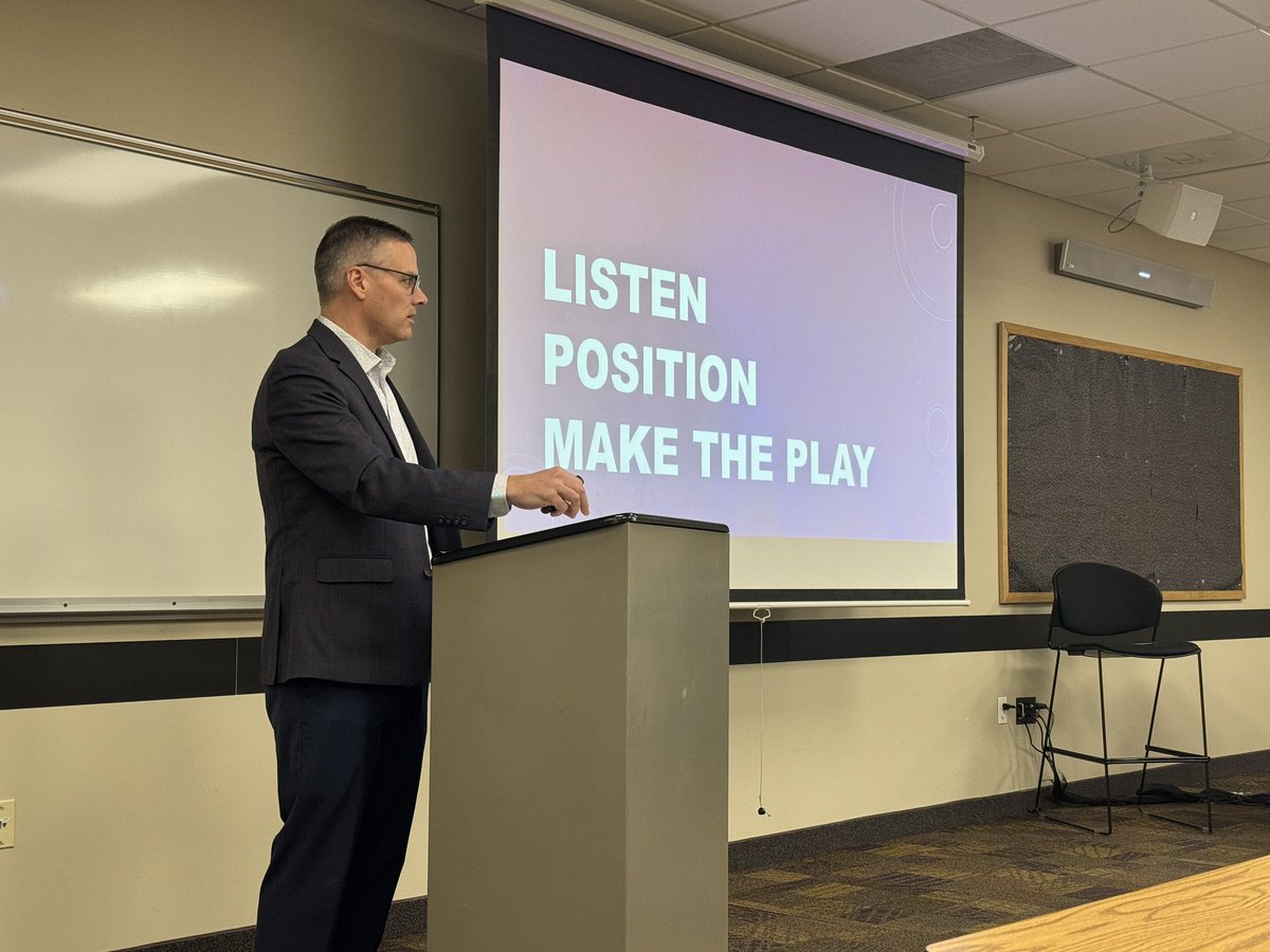 Matt Hill (@unw_ad) on Twitter photo Thanks to <a href="/gljohnson2/">Greg Johnson</a> for sharing during athletic chapel today! Listen, position, and then make the play on the field and in life! Thanks to <a href="/gljohnson2/">Greg Johnson</a> for sharing during athletic chapel today! Listen, position, and then make the play on the field and in life!