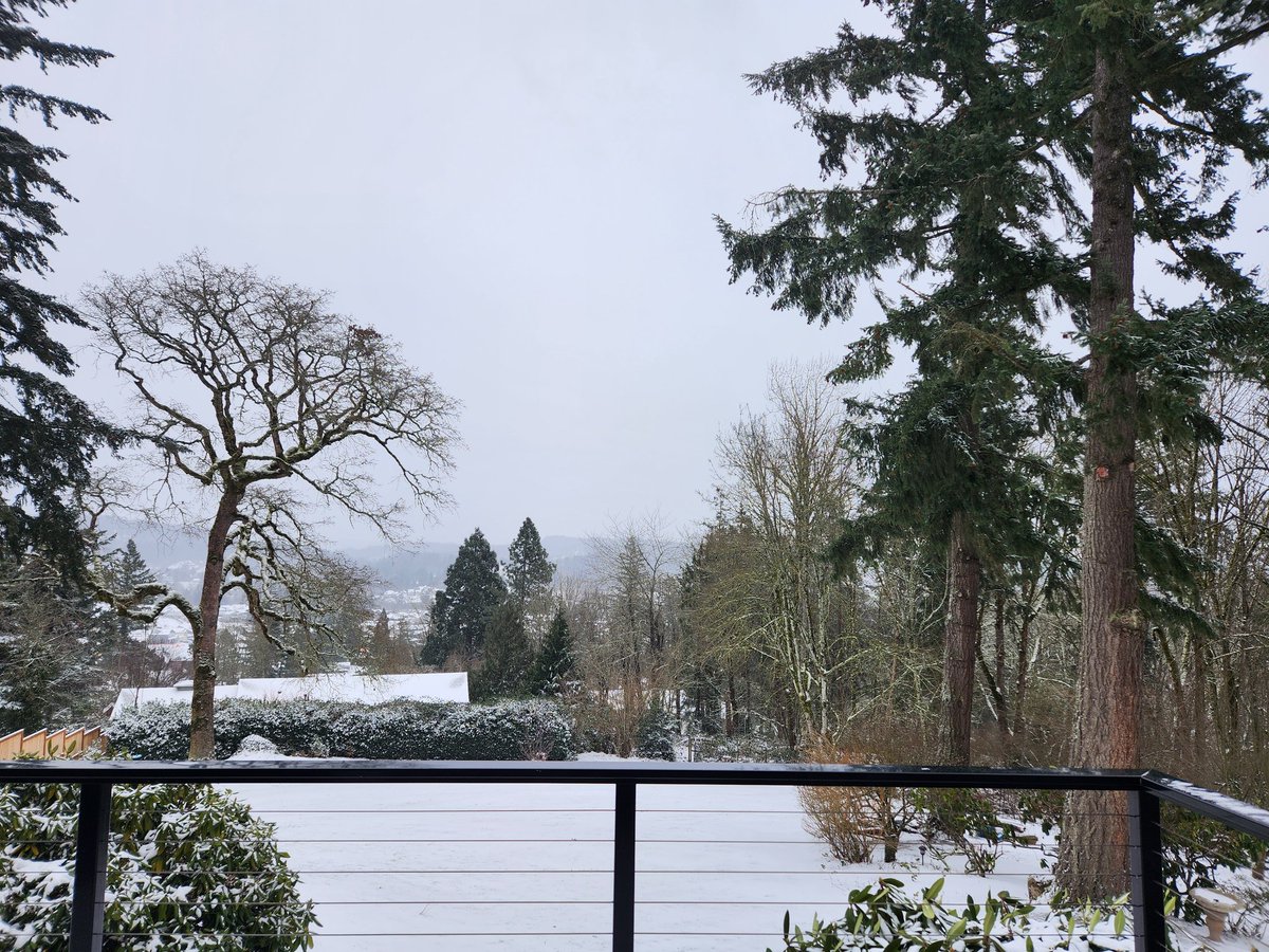 dyn_om's tweet photo. @NWSPortland Now vs. 9ish am in Happy Valley @500ft.  Still showing 23° https://t.co/qQF7ezvicv