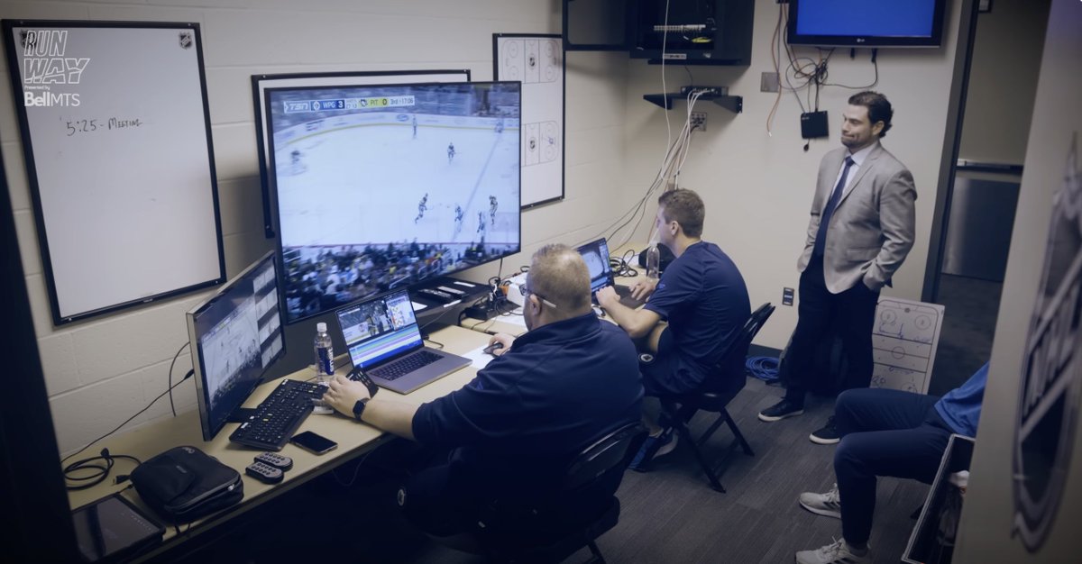 Check out <a href="/NHLJets/">Winnipeg Jets</a> video coaches Matt Prefontaine &amp; James Cochrane on the road in LA (1st 2 photos) and PIT via RUNWAY.

Full link: youtube.com/watch?v=QGTDJE…