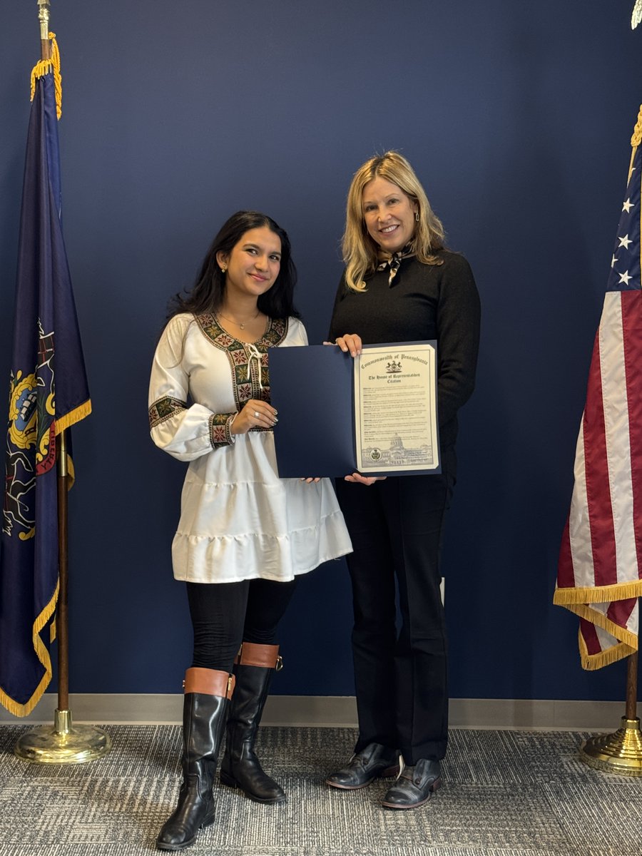 Rep. Melissa Shusterman (@repshusterman) on Twitter photo I'm very proud to present Jahnavi Rao w/a citation for her outstanding civic achievements. She was recently recognized by the 2025 Forbes 30 Under 30 List for Social Impact & is the President/Founder of <a href="/newvotersorg/">New Voters</a>. New Voter's aims to increase youth engagement in politics. I'm very proud to present Jahnavi Rao w/a citation for her outstanding civic achievements. She was recently recognized by the 2025 Forbes 30 Under 30 List for Social Impact & is the President/Founder of <a href="/newvotersorg/">New Voters</a>. New Voter's aims to increase youth engagement in politics.
