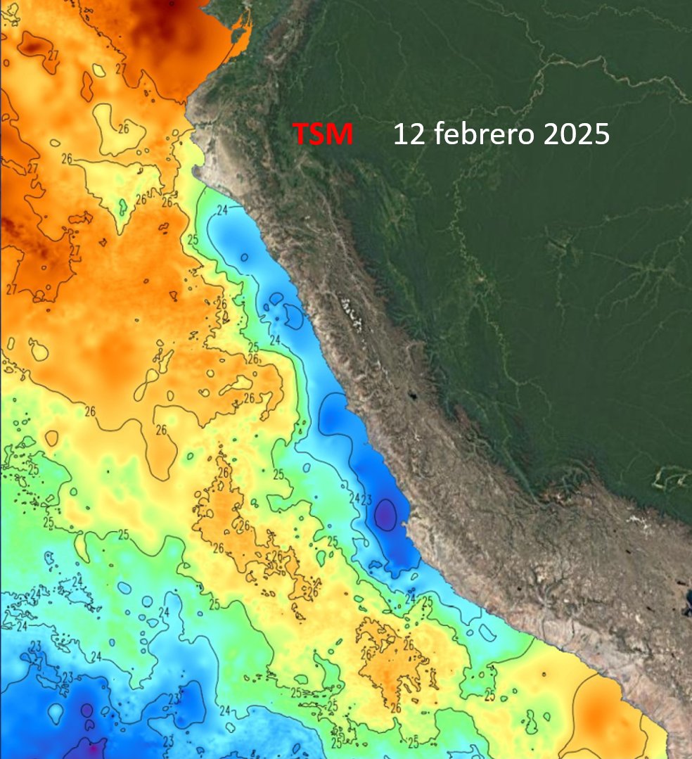 Mario___Ramirez's tweet photo. 13/02/25 #Calentamiento mayor continúa en progreso hacía zona costera (últimos 6 días).
Zona Norte #TSM #ATSM #Subsuperficial
con mayor ratio.
#Precipitaciones se incrementarán ... (Prevención de impactos??) https://t.co/YppQ0GBp8w