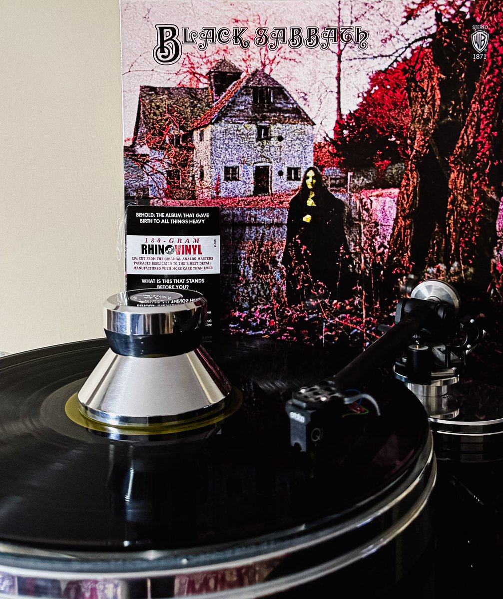 Sila (@silabentesen) on Twitter photo Now Spinning
Black Sabbath • Black Sabbath (Rhino) from 1970
Favorite Track : N.I.B.
<a href="/BlackSabbath/">BlackSabbath</a> <a href="/Rhino_Records/">Rhino Records</a> #BlackSabbath Now Spinning
Black Sabbath • Black Sabbath (Rhino) from 1970
Favorite Track : N.I.B.
<a href="/BlackSabbath/">BlackSabbath</a> <a href="/Rhino_Records/">Rhino Records</a> #BlackSabbath