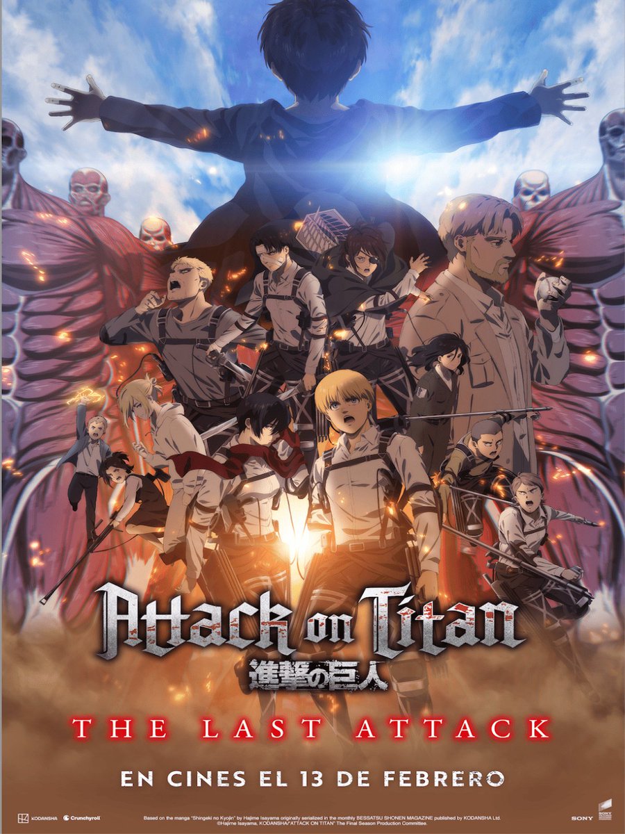g0n_Za10's tweet photo. Como he disfrutado la puta película, he llorado como un niño.
SHINGEKI NO KYOJIN EL VERDADERO BESTO SHONEN https://t.co/h7hQzseXBa