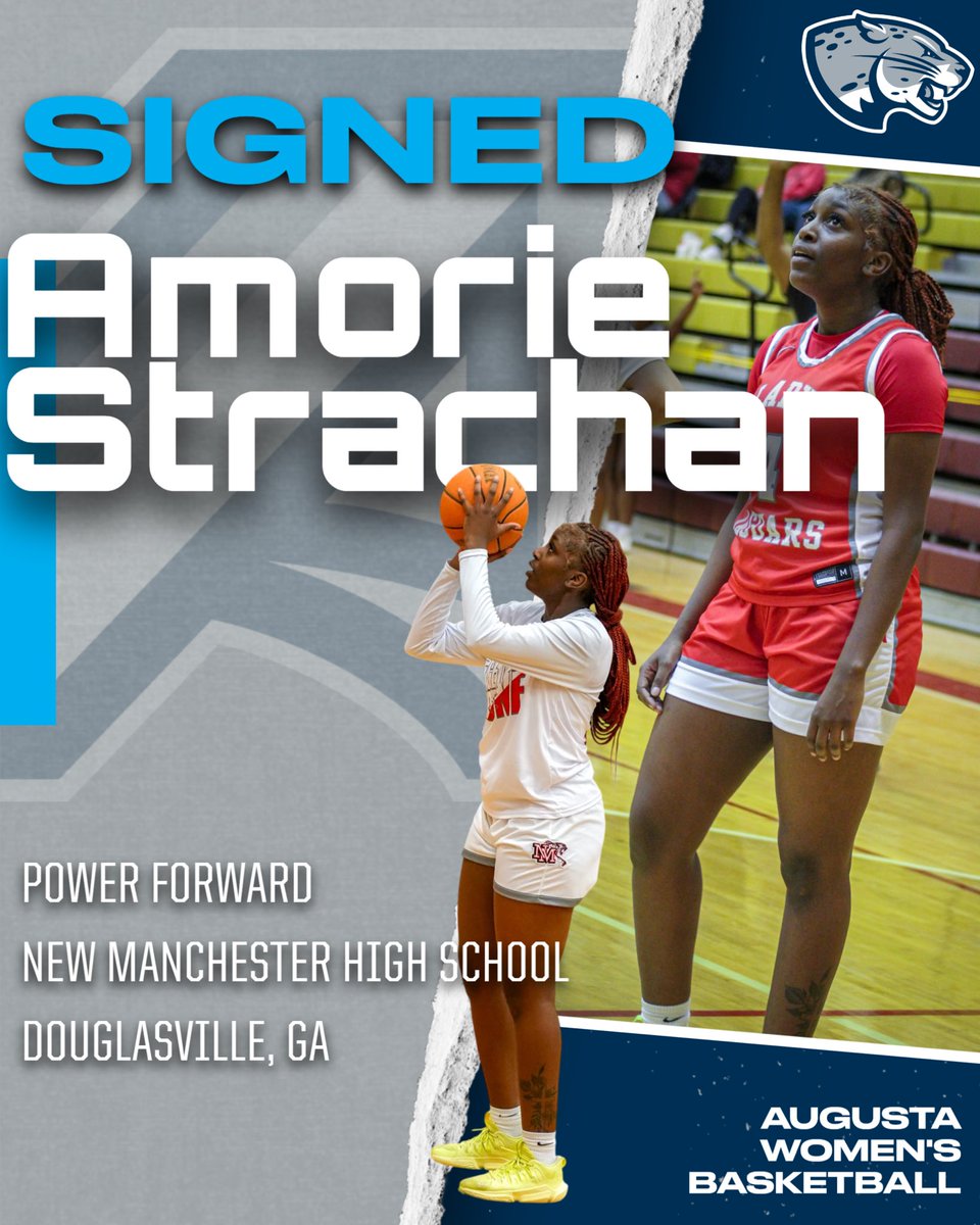 AUG_WBB (@aug_wbb) on Twitter photo We’re excited to announce another 2025 signee, Amorie Strachan!! Welcome to the Jag family! 💙🐾 <a href="/AmorieNicole/">Amorie strachan</a>
#AUWBB #WBB #AU We’re excited to announce another 2025 signee, Amorie Strachan!! Welcome to the Jag family! 💙🐾 <a href="/AmorieNicole/">Amorie strachan</a>
#AUWBB #WBB #AU