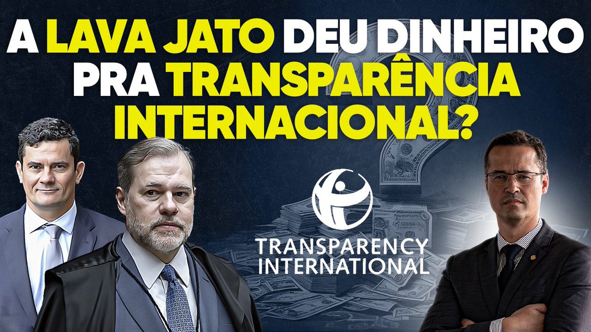 A Lava Jato desviou R$ 2,5 bilhões? A Transparência Internacional recebeu dinheiro da operação? Essa foi a narrativa espalhada pela esquerda, pelo Centrão e por ministros do STF para tentar destruir a maior operação de combate à corrupção da história do Brasil! Mas agora a