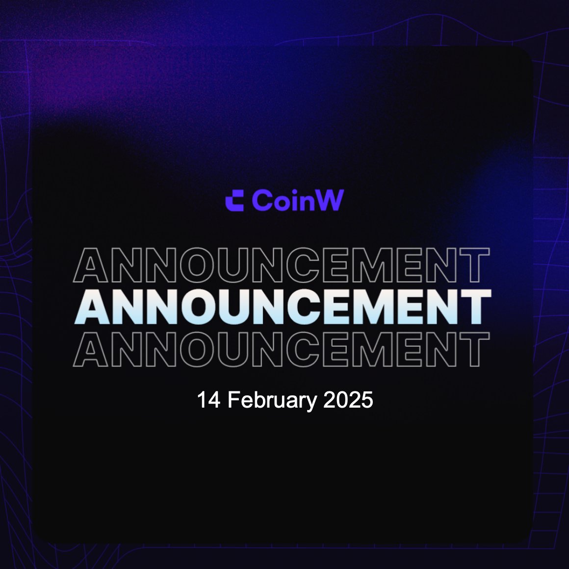 🚨 Get ready! #CoinW is launching $PI <a href="/PiCoreTeam/">Pi Network</a> USDT-M Perpetual Futures on Feb 20, 2025, at 8:00 (UTC)!

🎯 Highest leverage in the industry – trade like never before. 🎉 Exclusive PI rewards for new users! Earn up to 200 USDT on top of event rewards!

To participate: