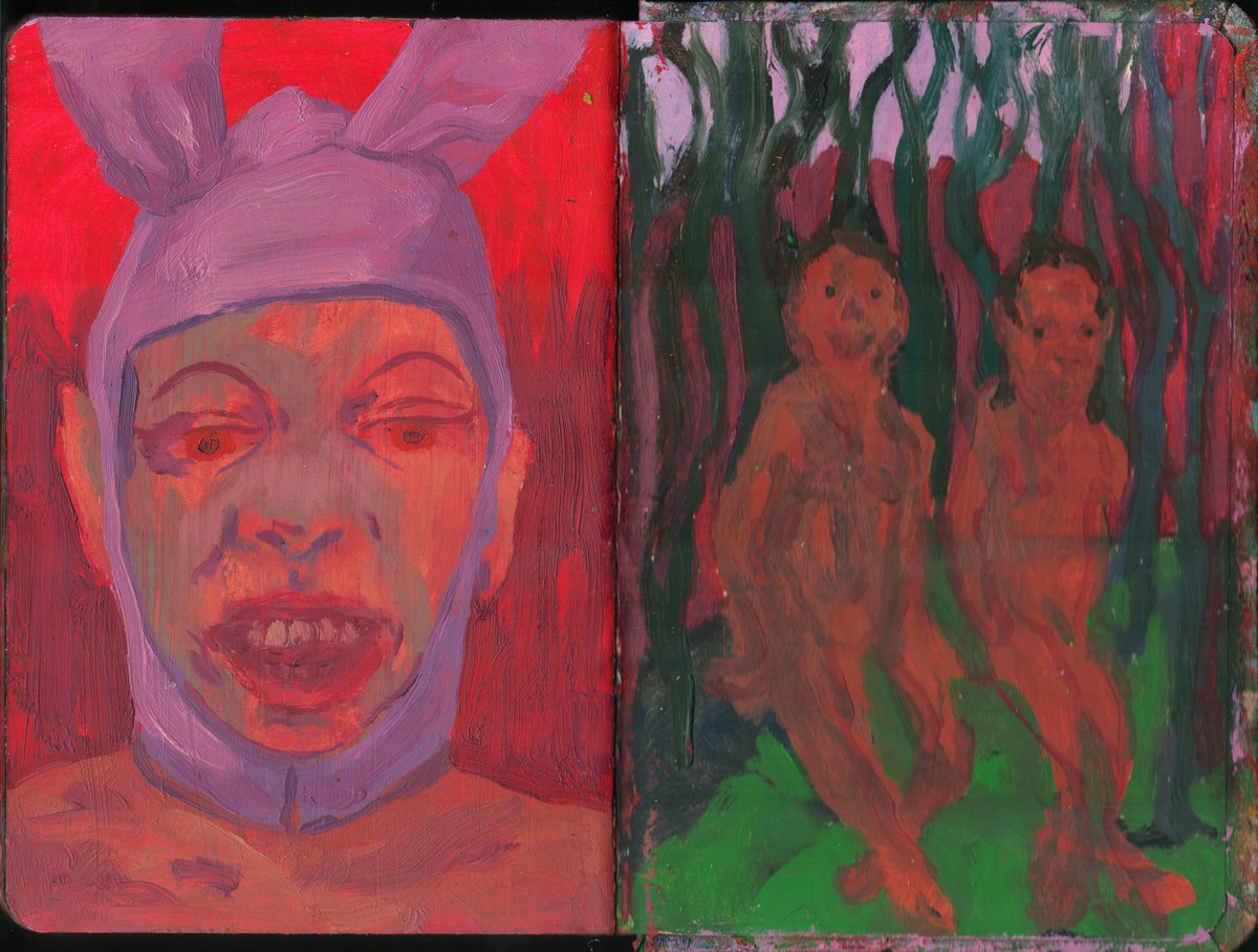 gm 🦶🏼🦶🏼

oil on cardboard 
19x25cm