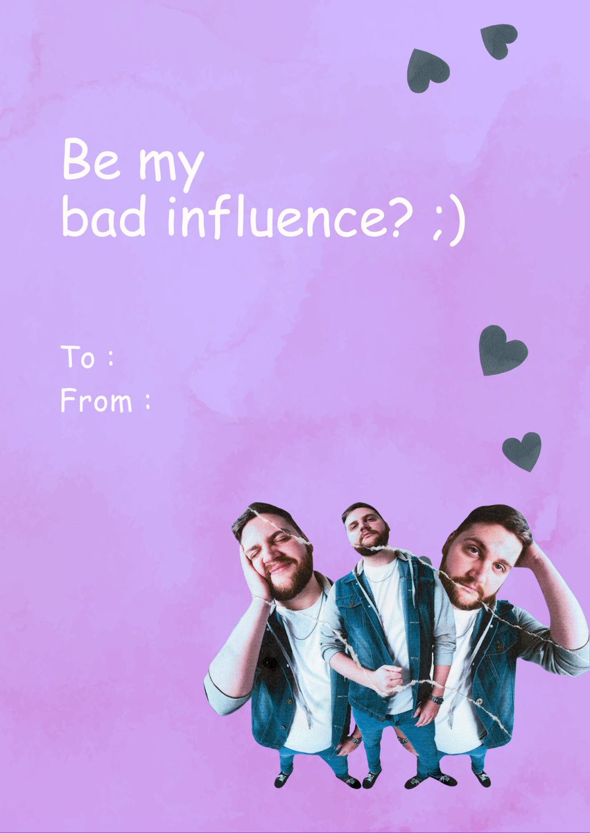 glimmersband's tweet photo. some glimmery valentines from your fave hopeless romantics 💌 https://t.co/yIlQExzAuS
