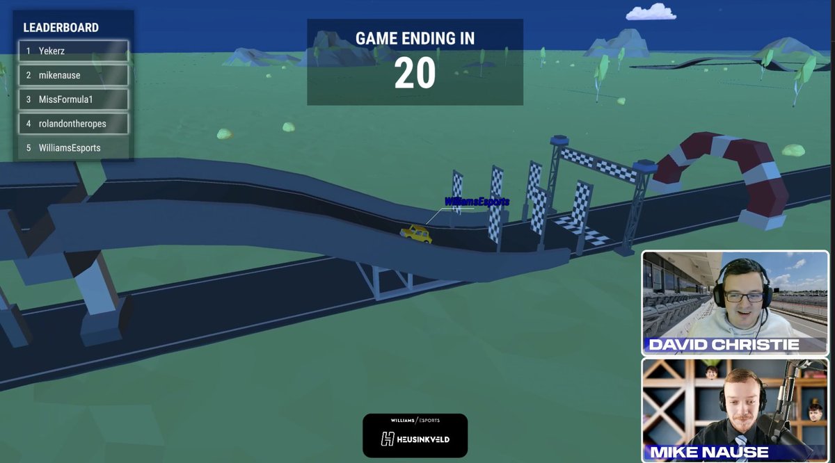 Williams F1 Sim Racing watch party LIVE now, come join us 🫂💙

(this is not the F1 obviously - this is Stream Racer whilst we wait 🙂)