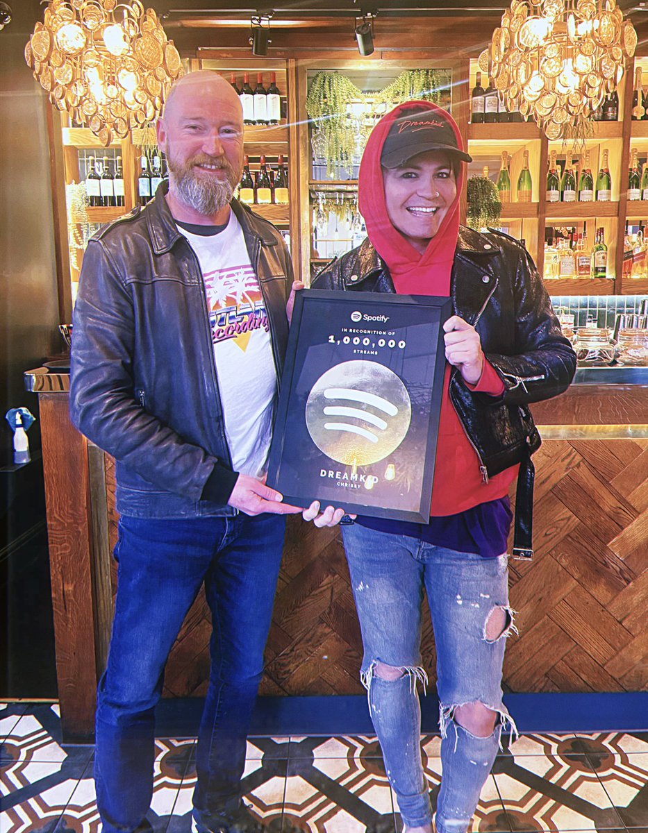 D r e a m k i d (@dreamkid83) on Twitter photo Thanks for my million Spotify plays of Chrissy plaque <a href="/OutlandSynth/">Outland Recordings</a> , can’t wait for my 10 million plays one🤘🏼 Thanks for my million Spotify plays of Chrissy plaque <a href="/OutlandSynth/">Outland Recordings</a> , can’t wait for my 10 million plays one🤘🏼