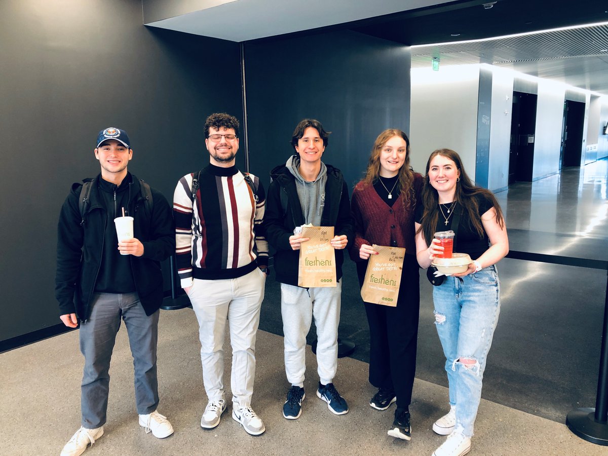 Freshens's tweet photo. 🎉Exciting News, Penn State Fam! Our new store is officially OPEN! ✨ Come join the celebration and explore our variety of dining choices just for YOU! 💙 
#NittanyNation #CollegeDining #HealthyEating https://t.co/XYp30KoVCo