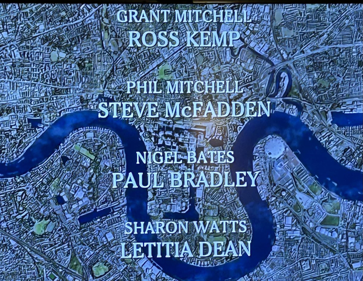 Scoopers18's tweet photo. It’s like going back to the 90’s! I blooming love it! ❤️ @RossKemp #EastEnders40 @bbceastenders https://t.co/6fDiAExeil