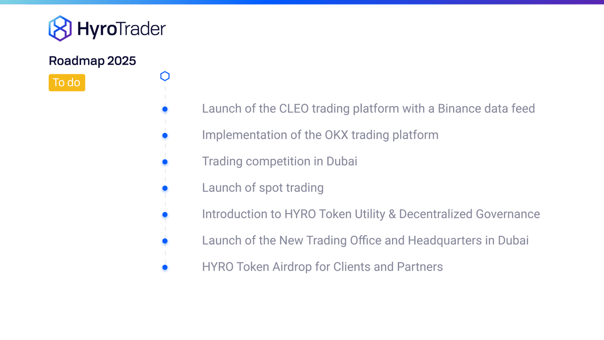 SamuelDrnda's tweet image. Today, I presented our new roadmap to the @hyrotrader_com team. Next week, the @cleofinance platform goes live, and then we’ll focus on hitting other milestones. We’re hiring developers, Web3 devs, content creators, and business developers. If you’re a star, check our open…