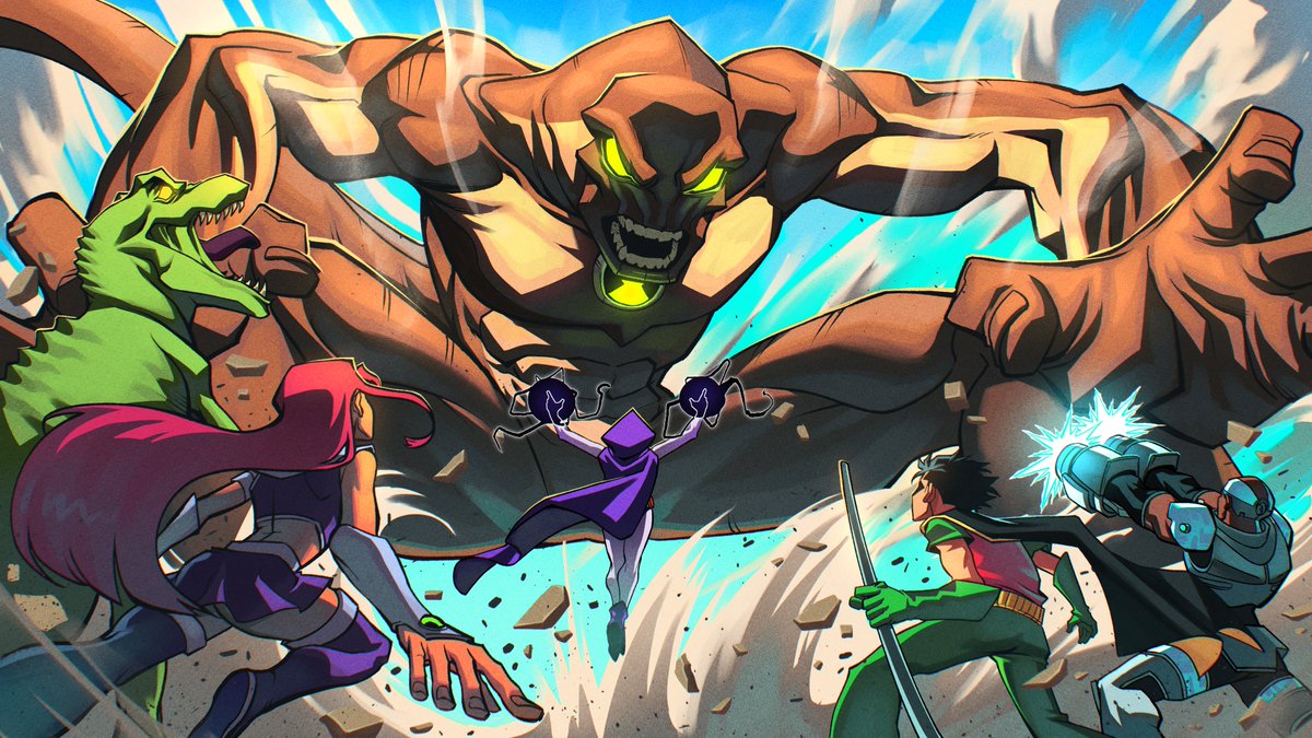 BEN 10 VS TEEN TITANS