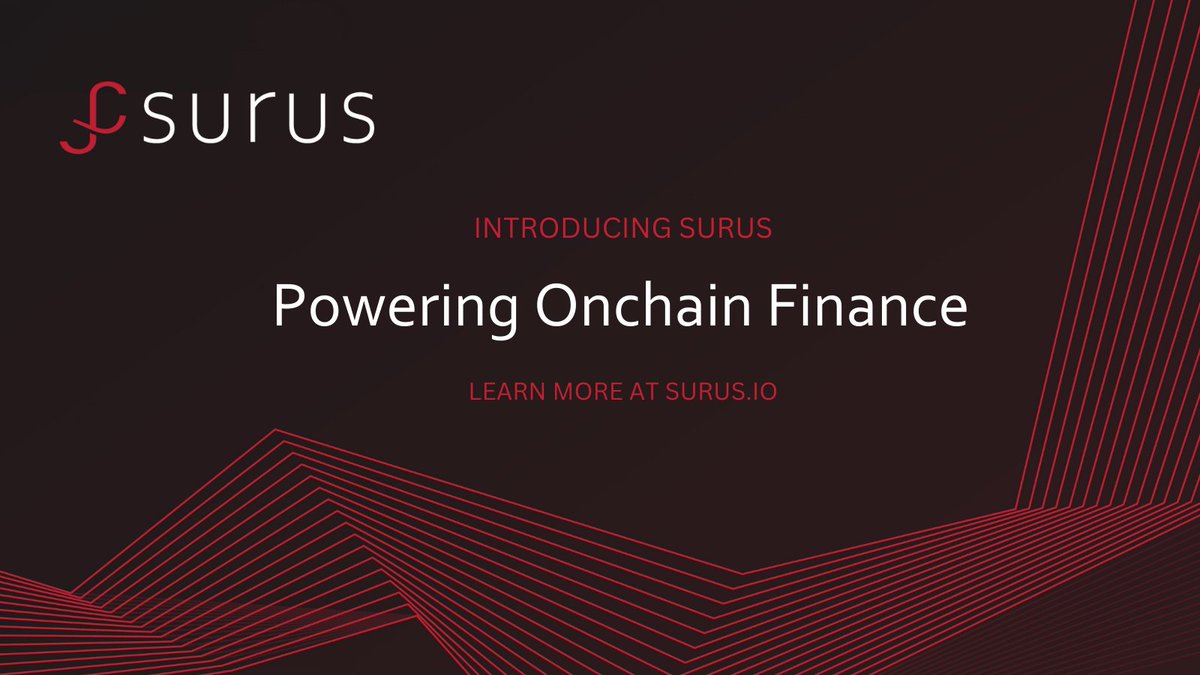 Surus (@surus_io) on Twitter photo Hello World. We're building regulated infrastructure to power onchain finance.
Weβve raised $8M in seed funding and received regulatory approval from the North Carolina Commissioner of Banks to open Surus Trust Company.
Our seed round was led by <a href="/CastleIslandVC/">Castle Island Ventures</a> with Hello World. We're building regulated infrastructure to power onchain finance.
Weβve raised $8M in seed funding and received regulatory approval from the North Carolina Commissioner of Banks to open Surus Trust Company.
Our seed round was led by <a href="/CastleIslandVC/">Castle Island Ventures</a> with