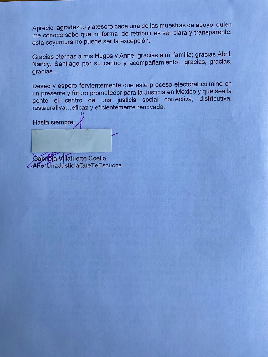 Gabriela Villafuerte tweet media