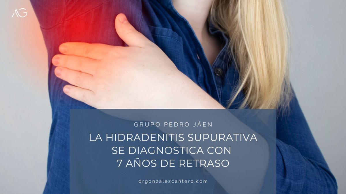 ⚠️ Los datos nos dicen que hay una demora diagnóstica de 7 años de promedio en un elevado porcentaje de pacientes con hidradenitis supurativa.

drgonzalezcantero.com/tratamiento-hi…

#hidradenitis #tratamientohidradenitis #hidradenitissupurativa #dermatologia #dermatologomadrid