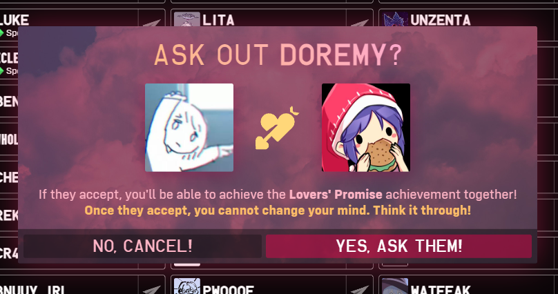 we added edating to tetrio