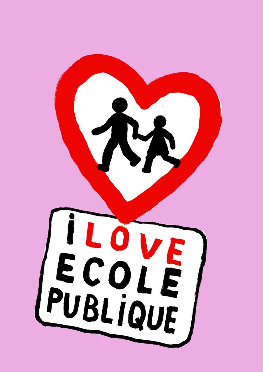 A l'appel de @ul20, demain Jour de la St Valentin, déclarons notre amour à l'école publique en inondant nos RS mais aussi et surtout nos école avec des ❤️❤️❤️❤️ N'hésitez pas à diffuser largement pour montrer au rectorat que nous ne lâcherons rien !

lemonde.fr/idees/article/…