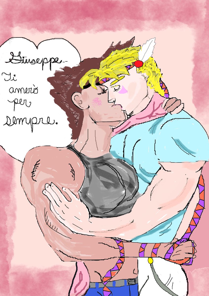 lotusneko1's tweet photo. Prompt: Valentine's Day
#シーザー・アントニオ・ツェペリ #シージョセ #jjba #jjbafanart #cjcmonth2025 https://t.co/wVAQjef4AV