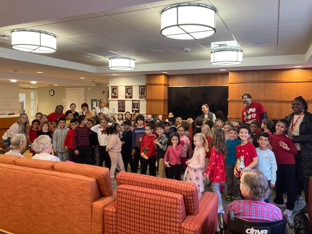 Will you be my Valentine? Many of our students went to Kendal on Hudson to ask the residents to be their Valentine and to sing songs! It was a great intergenerational event!@DrAudreyBrutus <a href="/ufsdtarrytowns/">Tarrytown Schools</a>