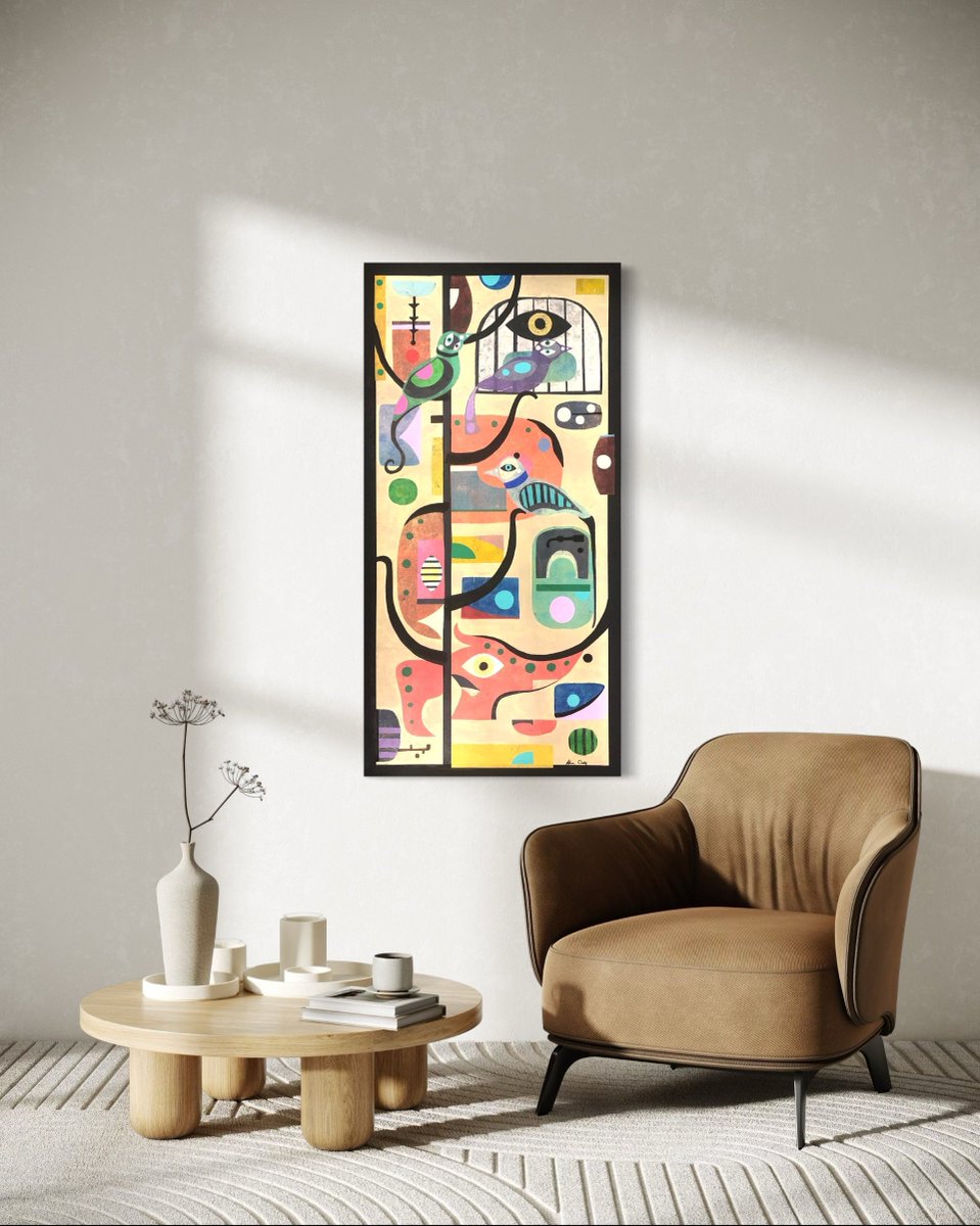 MAD_KAT_Gallery's tweet photo. NC based outsider artist Adam Cooley has exhibited his art in Japan, UK, Romania, and more. Drop by during Modernism Week. We are open daily from 11a - 5p. And join us for the closing reception of THOROUGHLY MODERN MID•CENTURY on Sat, Feb 22 from 5-8pm. #modernismweek https://t.co/AlURthaNnZ
