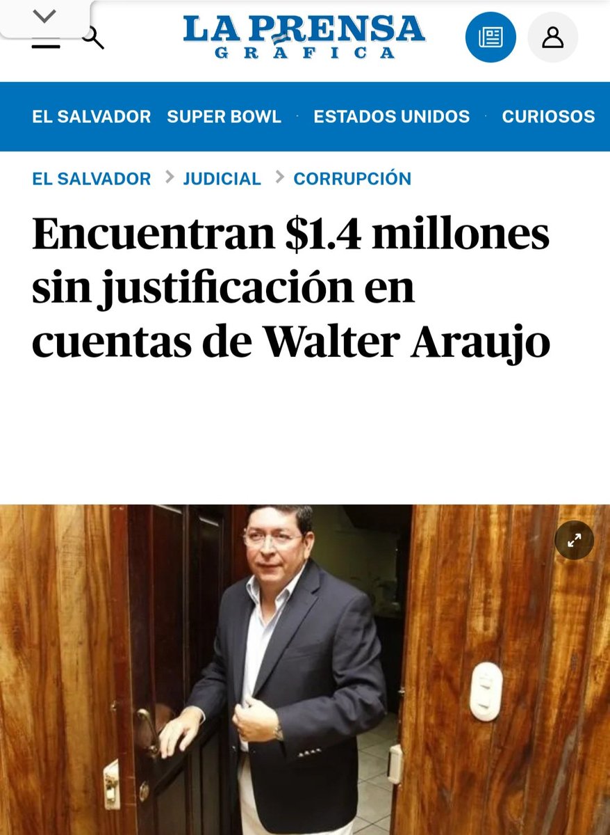 <a href="/ultimahsv/">#ÚltimaHora</a> Y a este sr. para cuando?