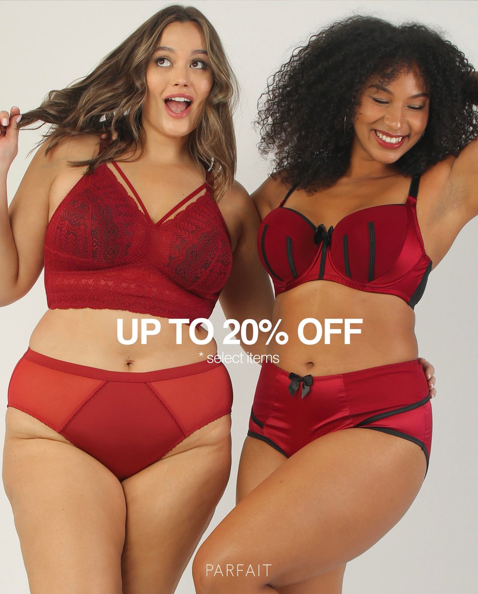 ParfaitLingerie's tweet image. Last call 📣 1 day left before our Valentines Sale ends! #ValentinesDay #ValentinesGift #ValentinesSale #BodyPositivity #ParfaitLingerie #PlusSize #Chubby #Valentines