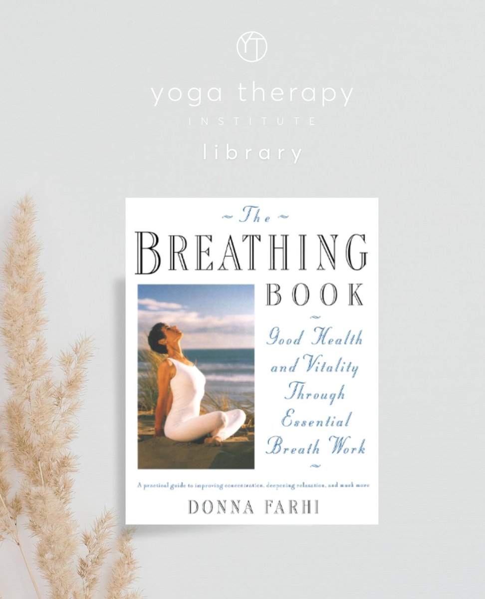 One of the beloved treasures in our #Yoga library is #TheBreathingBook by #DonnaFarhi. This book dives deep into the art and science of breath, offering practical techniques and insights that can transform our teaching and deepen our connection with our students.