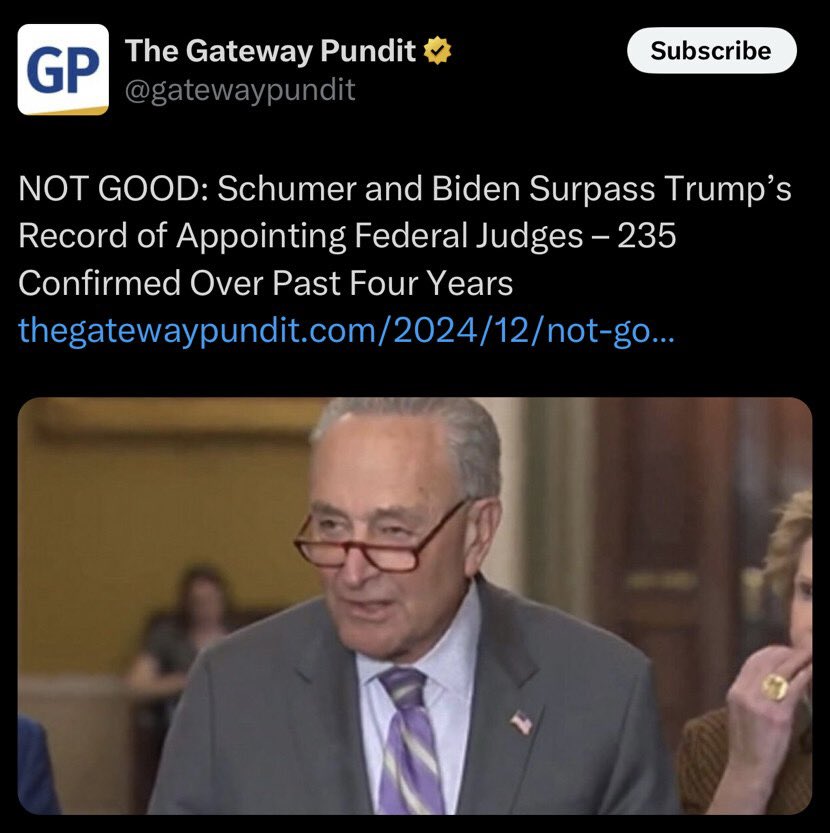 <a href="/elonmusk/">Elon Musk</a> Little did we know Democrats were busy HEAVILY rigging our legal system this whole time. They planned for a  chance of a Trump victory and made sure to rig it all