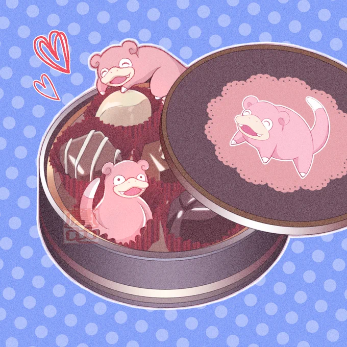 チョコ&ヤドン 
