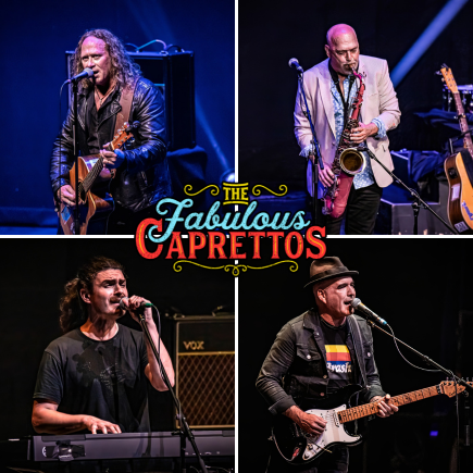 The Fabulous Caprettos 🤘 LEGENDS OF ROCK UNITE ON STAGE

🎸 Fri 11 Jul, 8pm
🎟️ Get your tickets, loom.ly/9j43x18