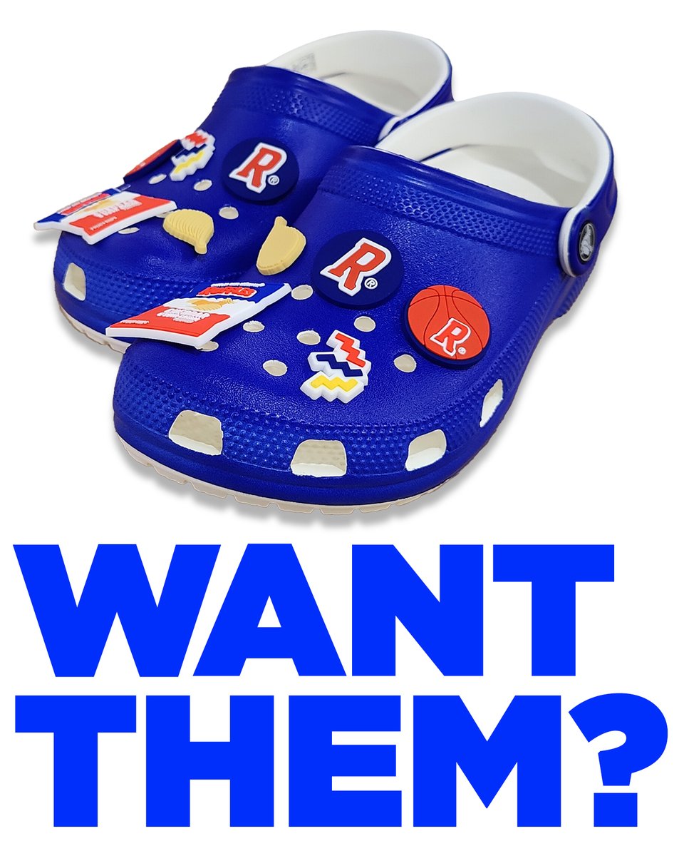RUFFLES's tweet image. 📢 Ruffles GIVEAWAY!

Just in time for the weekend’s activities, comment your favorite NBA All-Star for a chance to win these exclusive Ruffles @Crocs