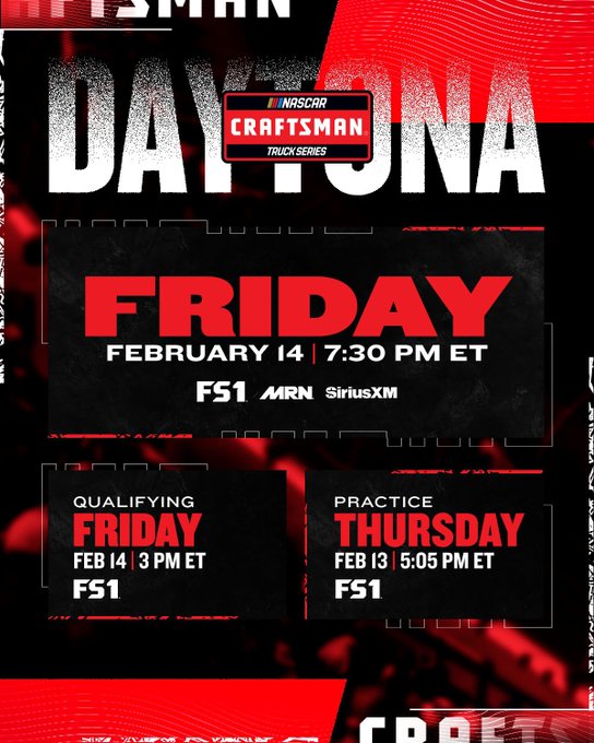 Tune-In Graphic for the CRAFTSMAN Truck Series
