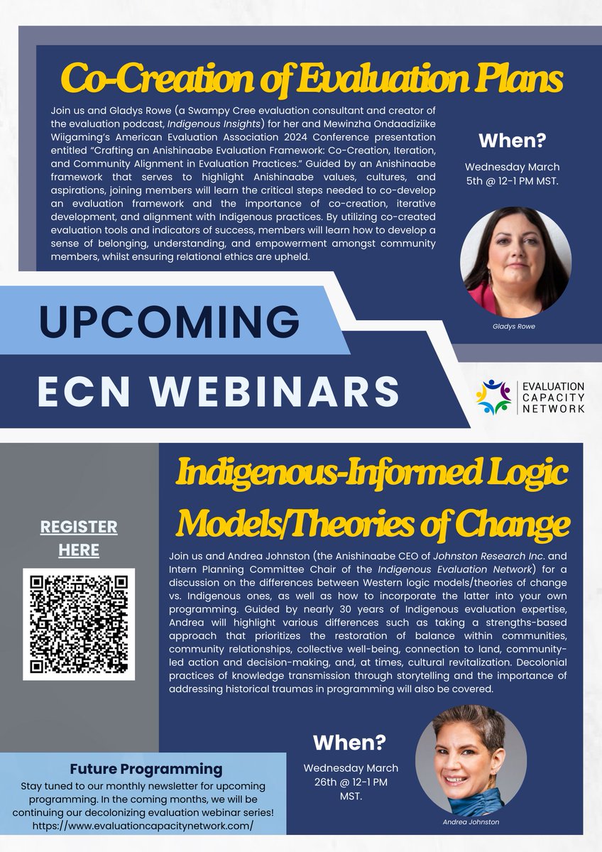 Come join us for the continuation of our six-part "Widening Our Worldview" webinar series! Guided by Indigenous evaluation experts, participants will learn about underpinnings that inform Indigenous evaluation practices and incorporating Indigenous practices into their programs.