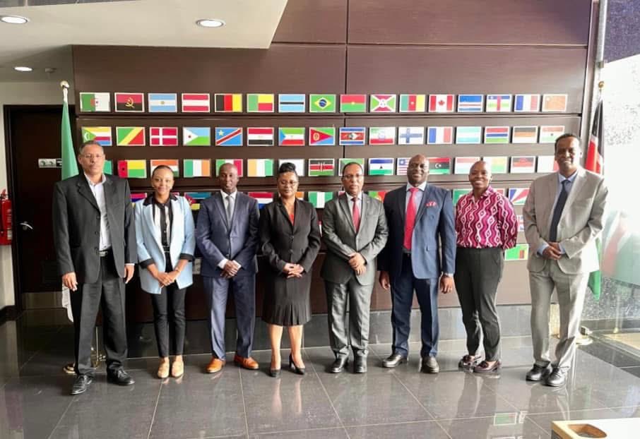 Today, I have had a fruitful discussion with the senior officers of the AfDB in Nairobi. We have reviewed current projects and focused on resolving any technical hurdle that may delay the process of ongoing activities of RIP project and renewing commitment to delivering timely.